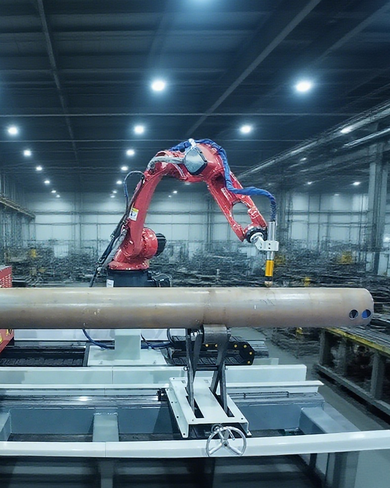Robot cutting products